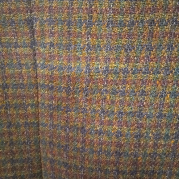 Wool Blazer Sports Jacket Coat Casual Corner Blue Checkered w/Blue Trim Sz 10 - Picture 6 of 11